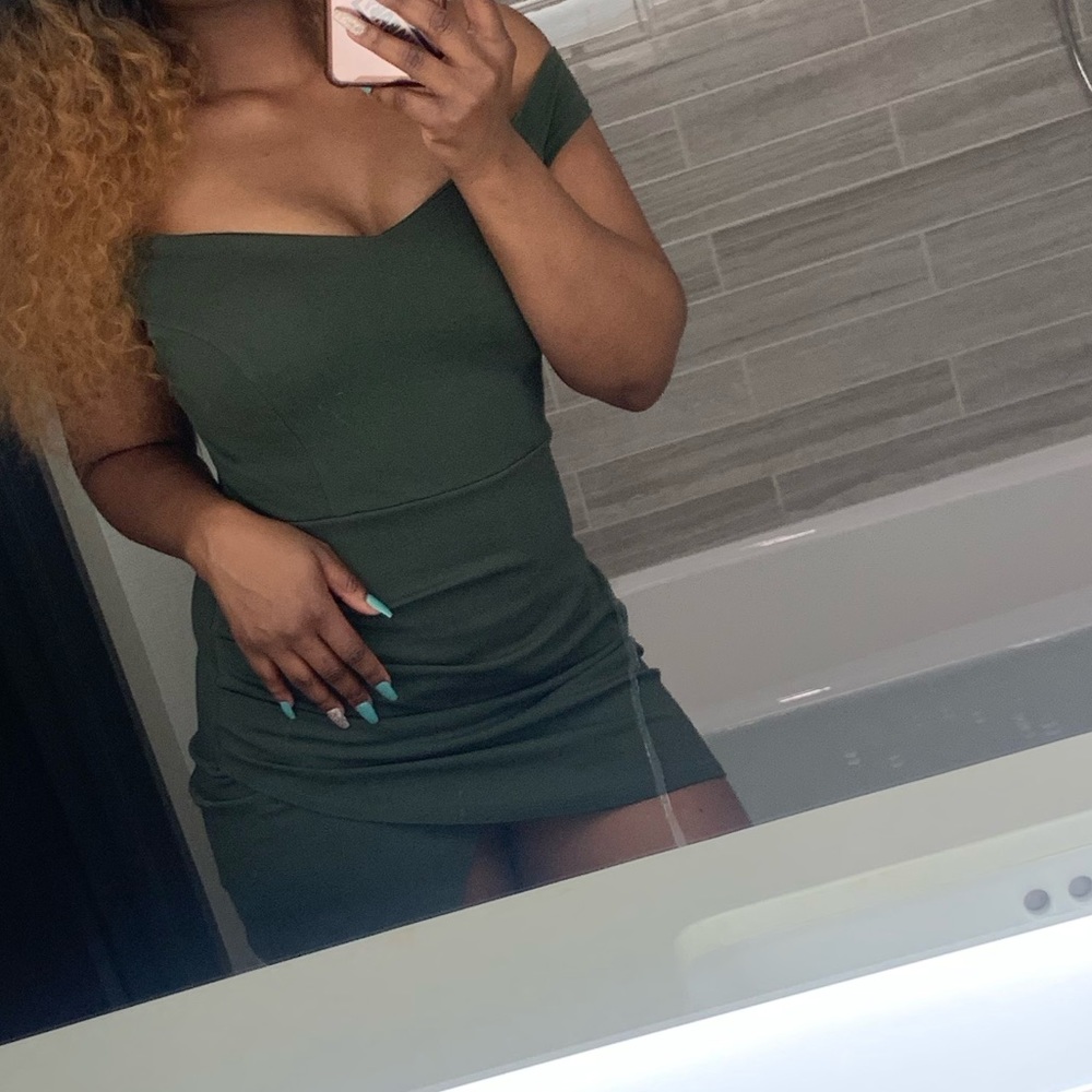 Short Green Dress